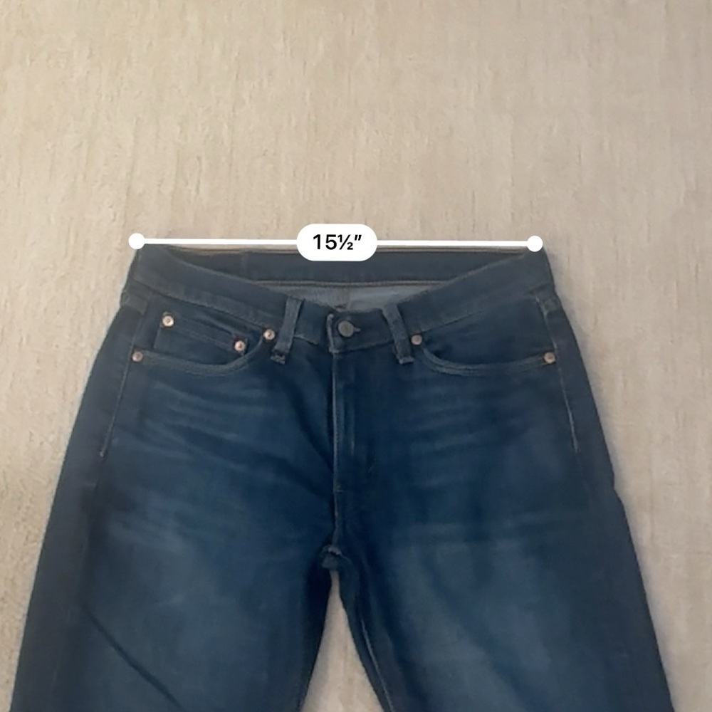 514™ STRAIGHT FIT MEN'S JEANS size 31x32 - Picture 7 of 8
